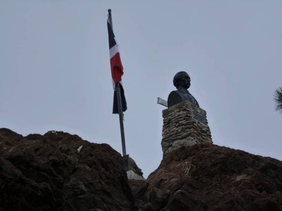 O cume da montanha mais alta do Caribe, o Pico Duarte, na República Dominicana